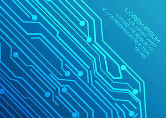 circuit board background vector