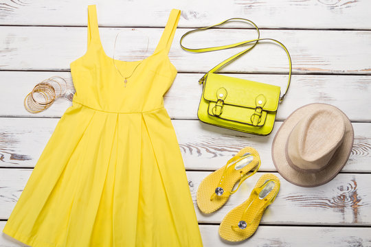 Yellow Dress Trend Of The Season.