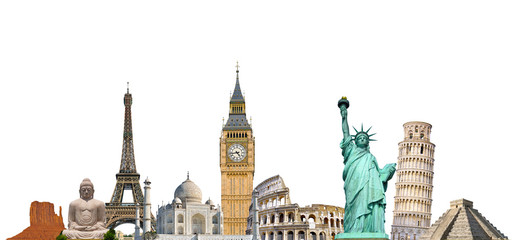 Famous monuments of the world