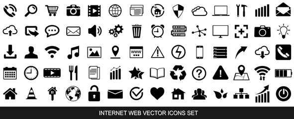 Fototapeta na wymiar Web icons set