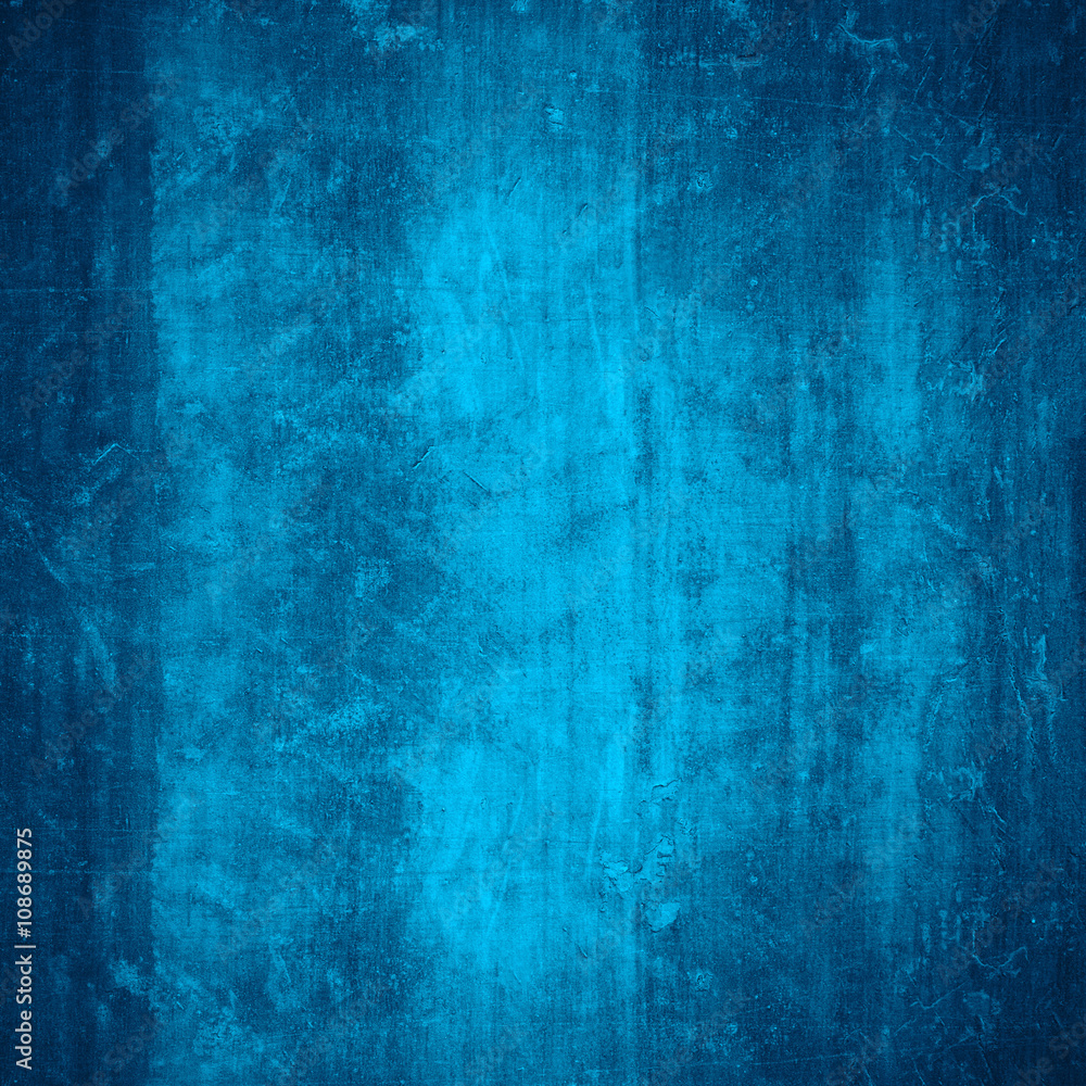 Wall mural blue abstract background