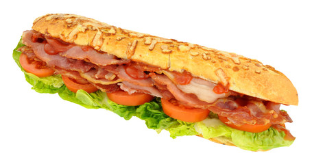 Large Bacon And Tomato Sandwich