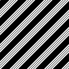 Fototapeta premium Seamless Diagonal Stripe Pattern