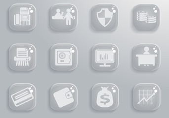 Finance icon set