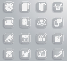 Business simple vector icons
