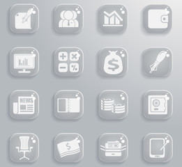 Business and Finance Web Icons