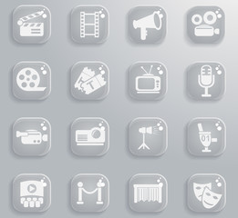 cinema icon set