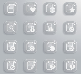 document icon set
