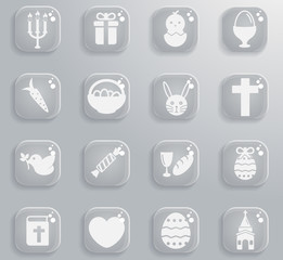 Easter day simply icons