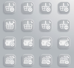 marketing and e-commerce icon set
