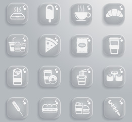 Fast food simply icons