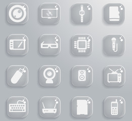 Gadgets simply icons