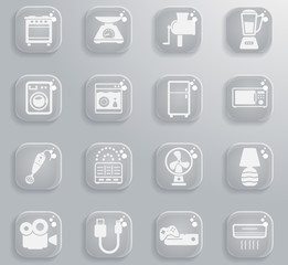 Home applicances simply icons
