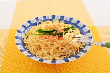 おいしそうなスパゲティ