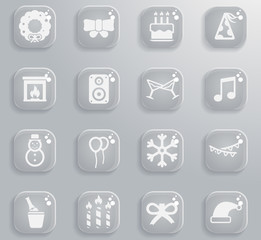 New year simply icons