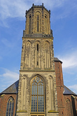 Fototapeta na wymiar St. Aldegundis-Kirche in EMMERICH am Niederrhein
