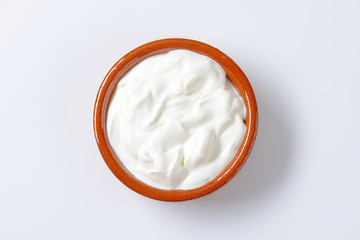 white yogurt - obrazy, fototapety, plakaty