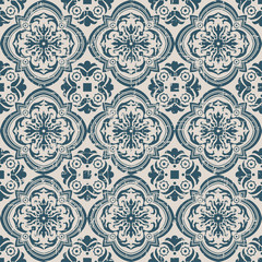 Seamless worn out antique background 270_spiral round curve flower