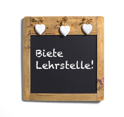 Biete Lehrstelle