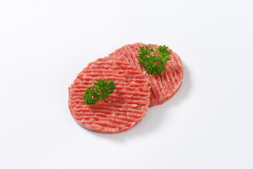 hamburger patties