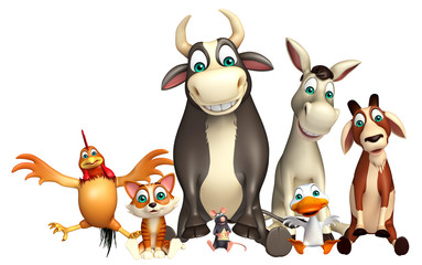Farm animal collection