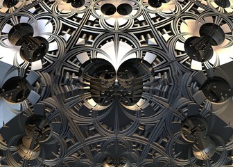 Computer rendered virtual scenery