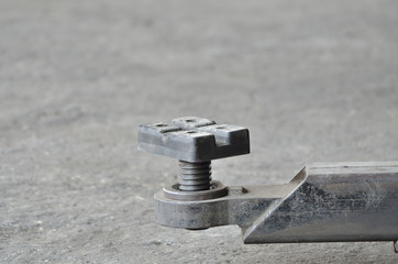 Base from two post car lift (Hydraulic car lift)
