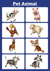 pet animal chart