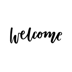 Hand drawn vector lettering. 