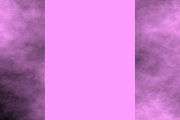 Fototapeta premium pink background with black smoky side frame