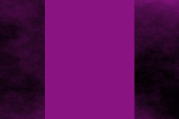 purple background with black smoky side frame