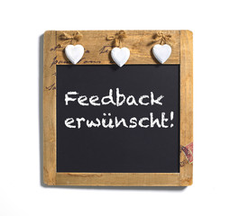 Feedback erw&uuml;nscht