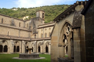 Iranzu monastery in Navarra Spain