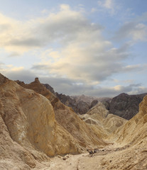Fototapeta premium Golden Canyon Death Valley National Park at Sunset