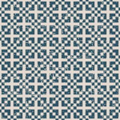 Seamless worn out antique background 285_square cross mosaic