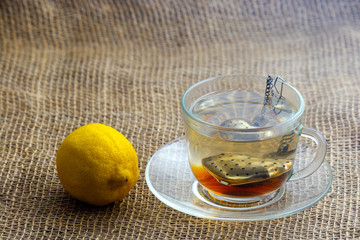 Tea with lemon