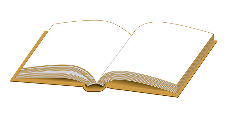 Buch - Ockerfarbe
