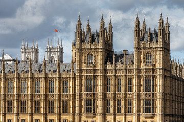 Fototapeta na wymiar Londres, London, Westminster, Big Ben, parlement 