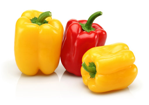 Yellow and Red bell pepper
