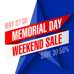 Memorial Day Weekend Sale banner