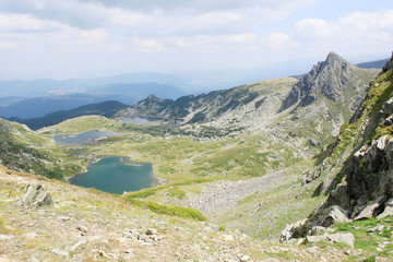 Obraz premium Mountain Lakes
