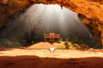 Foto op Plexiglas Royal pavilion in the Phraya Nakhon Cave, Prachuap Khiri Khan, Thailand © Southtownboy Studio
