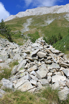 Cairn in the Mountains