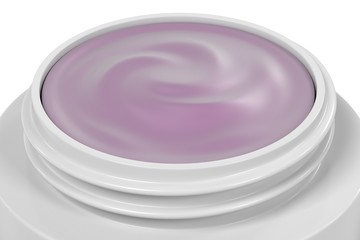 3d rendering of creme box