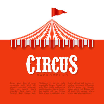 Circus poster background