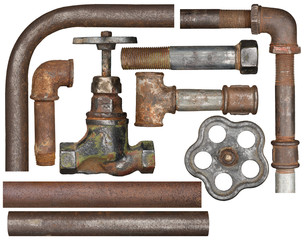 Valve and pipes - 108721441
