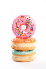 Donut isolated on a White Background