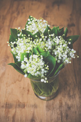 Home decor, lilies of the valley