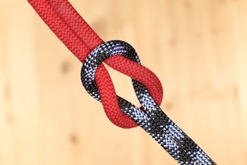zwei verbundene Seile