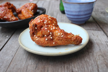 Korean fried chicken